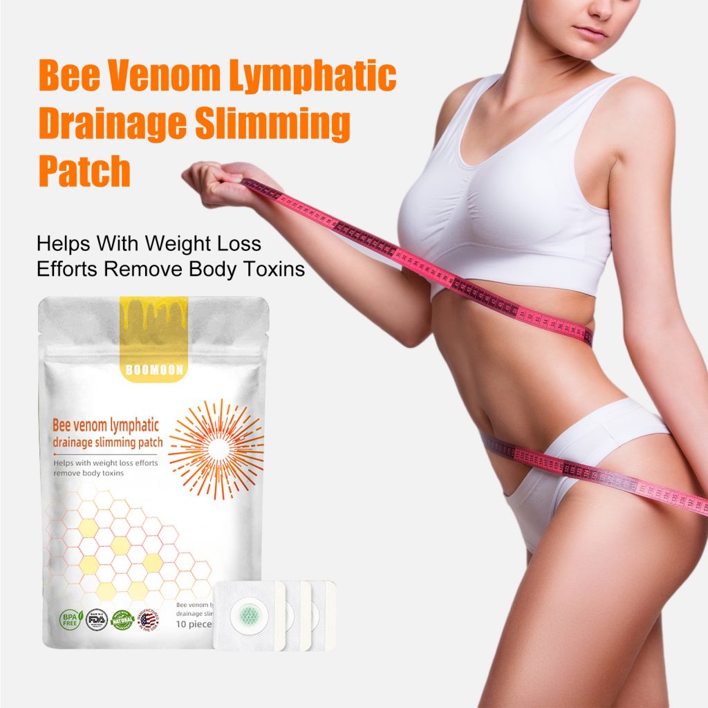 Bee venom lymphatic drainage slimming patch